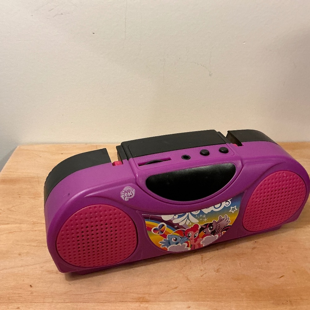My Little Pony Radio Karaoke Portable FM Radio
